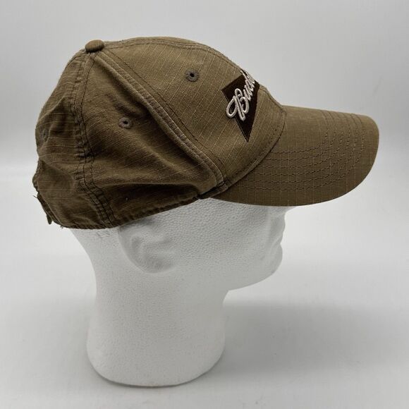 Budweiser Military Tribute Hat Ripstop Flat Dark Earth One Size Fits All Tan EUC - Picture 6 of 9